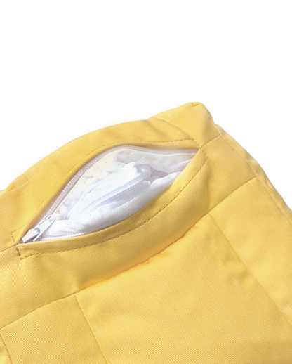 FLASIER TOM Mini Bean Bag Cushion (French Yellow)