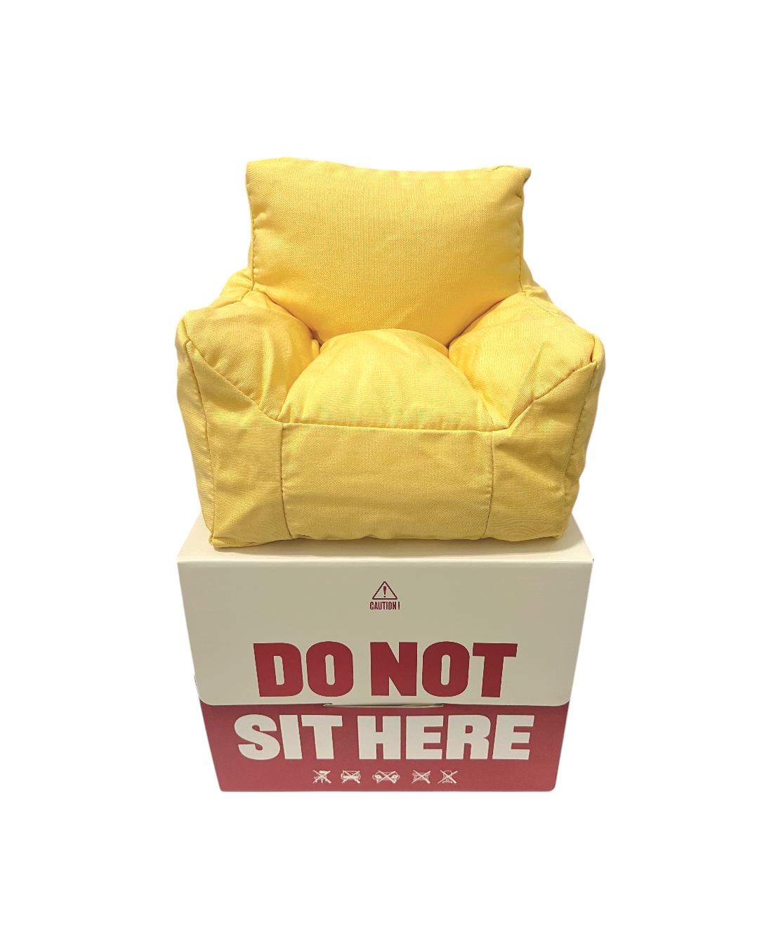 FLASIER TOM Mini Bean Bag Cushion (French Yellow)