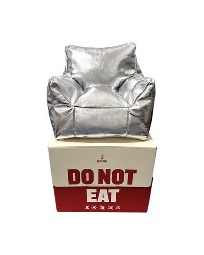 FLASIER TOM Mini Bean Bag Cushion (Silver)