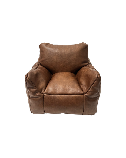 FLASIER TOM Mini Bean Bag Cushion (Vintage Brown)