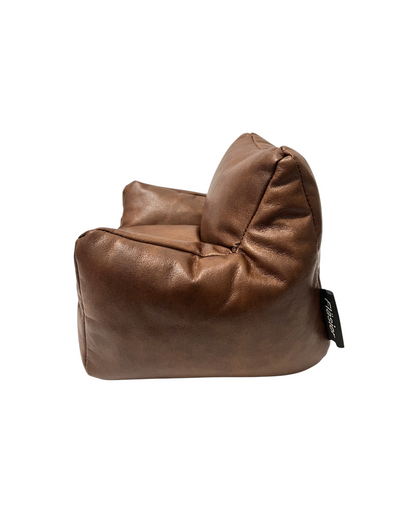 FLASIER TOM Mini Bean Bag Cushion (Vintage Brown)