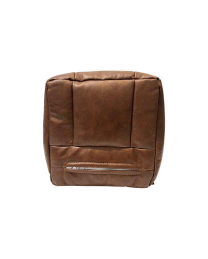 FLASIER TOM Mini Bean Bag Cushion (Vintage Brown)