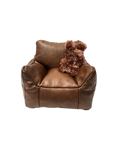 FLASIER TOM Mini Bean Bag Cushion (Vintage Brown)