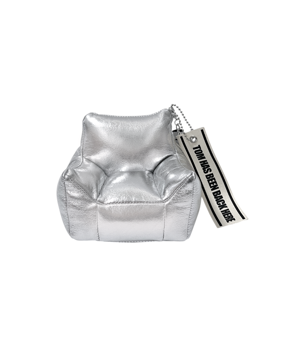 FLASIER TOM  Mini Mini Bean Bag Keyring (Silver)