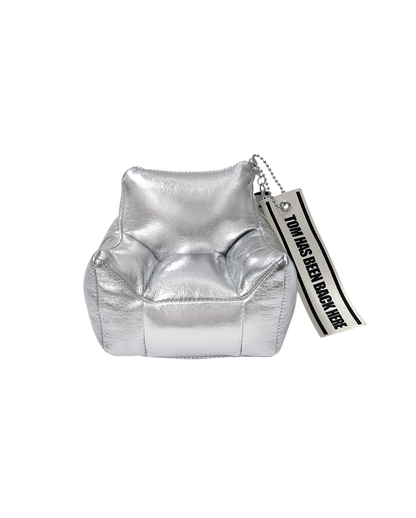 FLASIER TOM  Mini Mini Bean Bag Keyring (Silver)