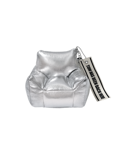 FLASIER TOM  Mini Mini Bean Bag Keyring (Silver)
