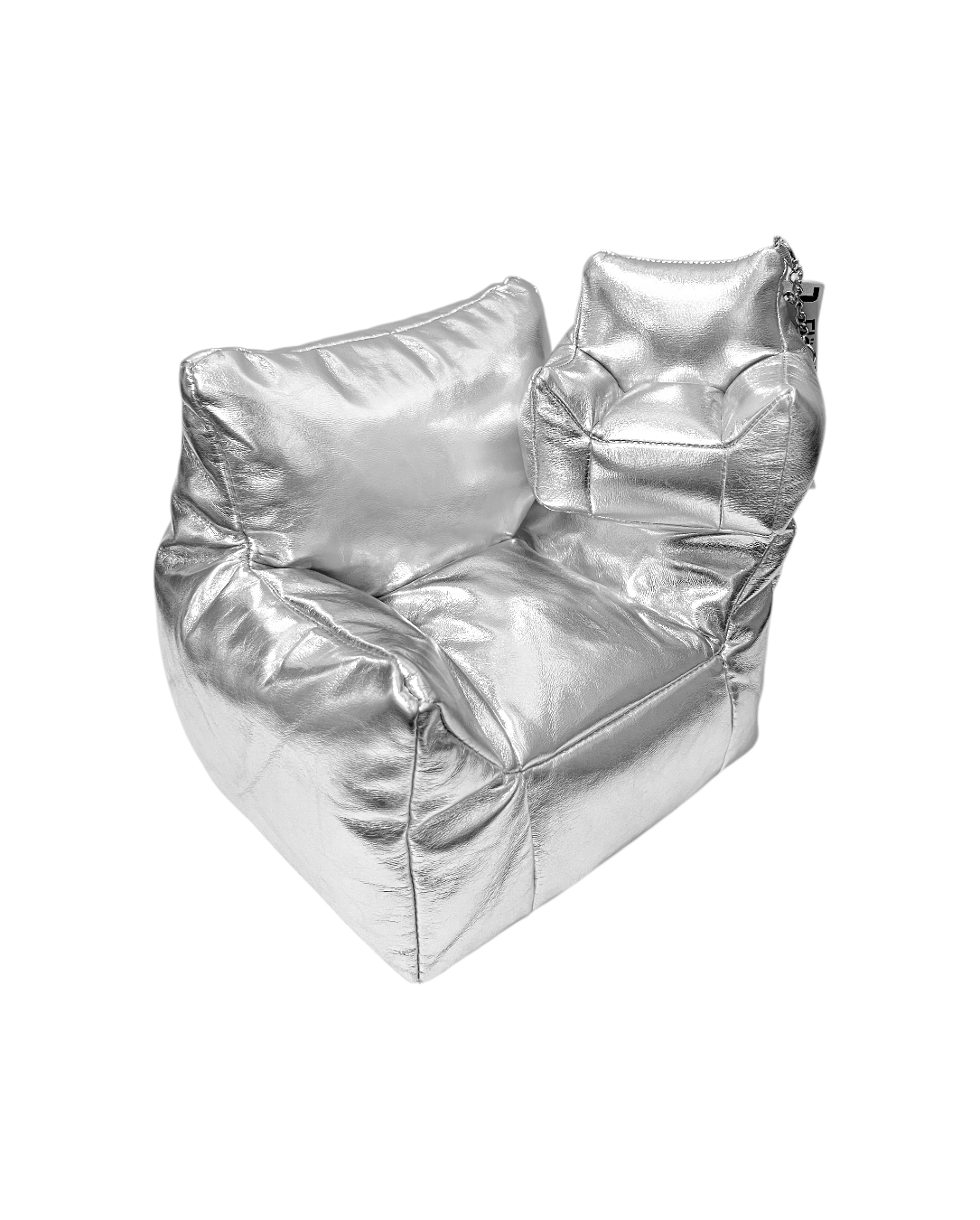 FLASIER TOM  Mini Mini Bean Bag Keyring (Silver)