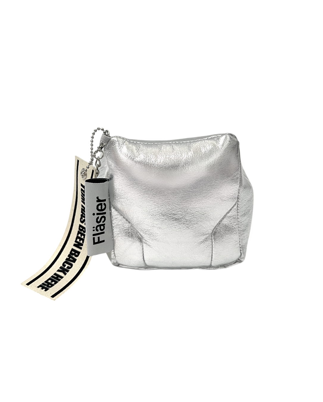 FLASIER TOM  Mini Mini Bean Bag Keyring (Silver)
