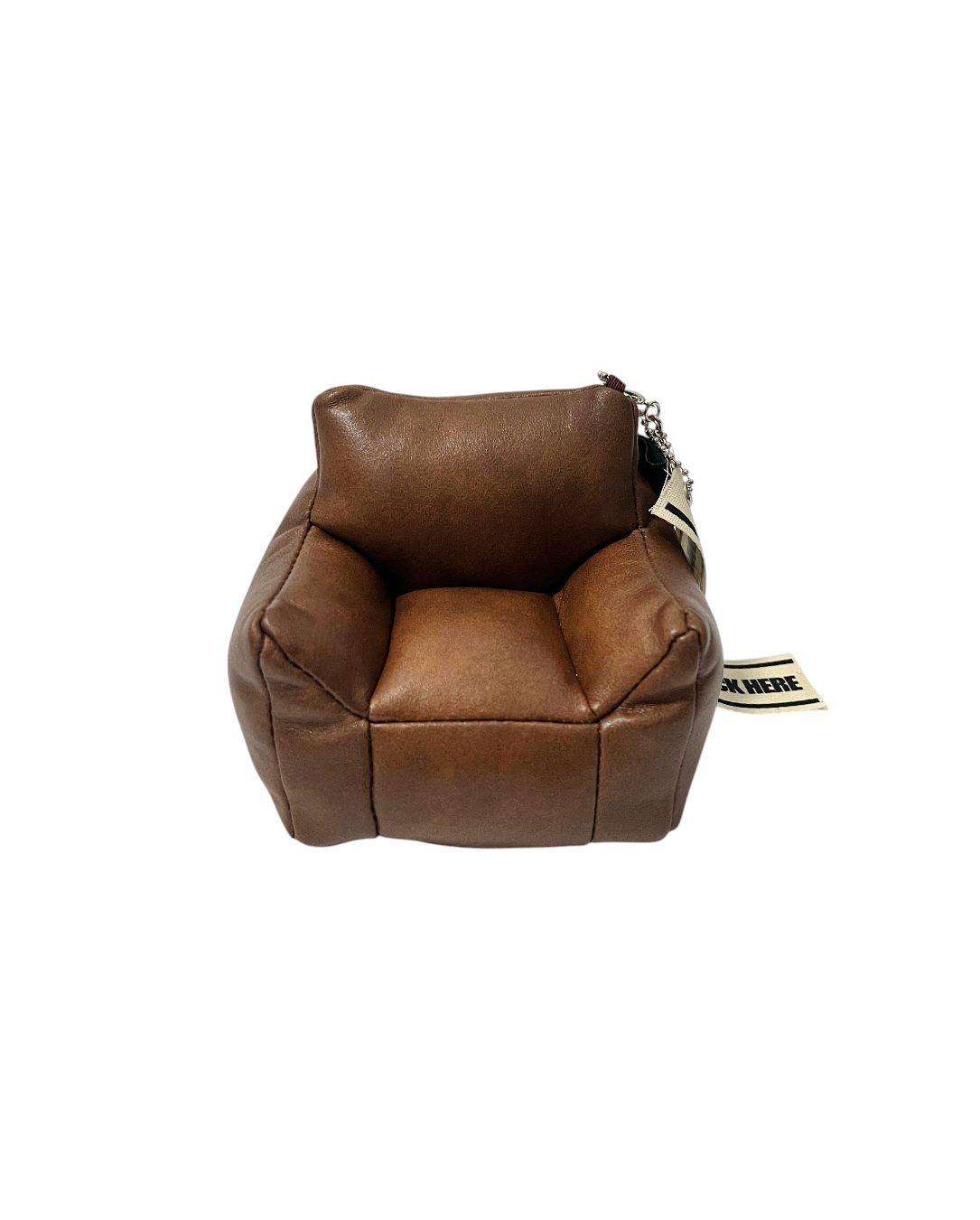 FLASIER TOM  Mini Mini Bean Bag Keyring (Vintage Brown)