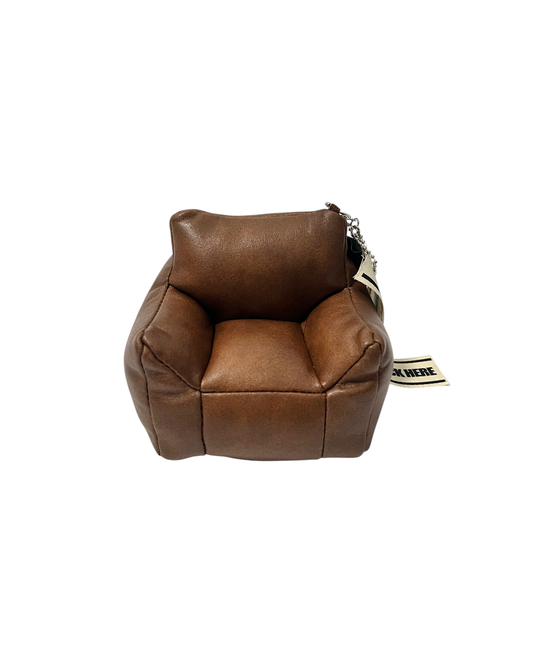 FLASIER TOM  Mini Mini Bean Bag Keyring (Vintage Brown)