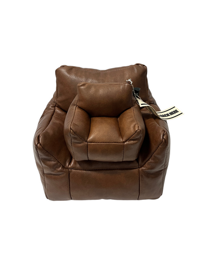 FLASIER TOM  Mini Mini Bean Bag Keyring (Vintage Brown)