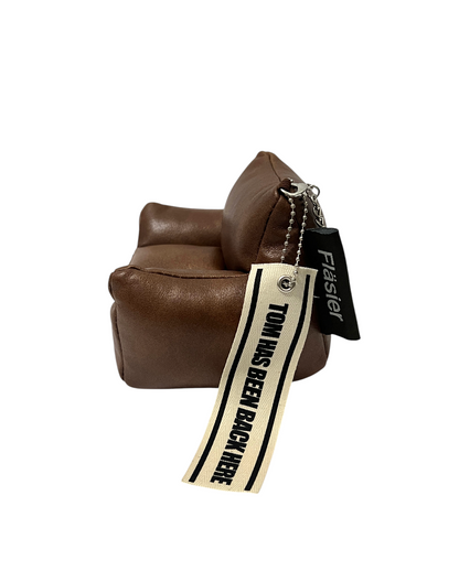 FLASIER TOM  Mini Mini Bean Bag Keyring (Vintage Brown)