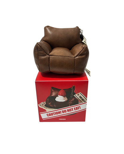 FLASIER TOM  Mini Mini Bean Bag Keyring (Vintage Brown)